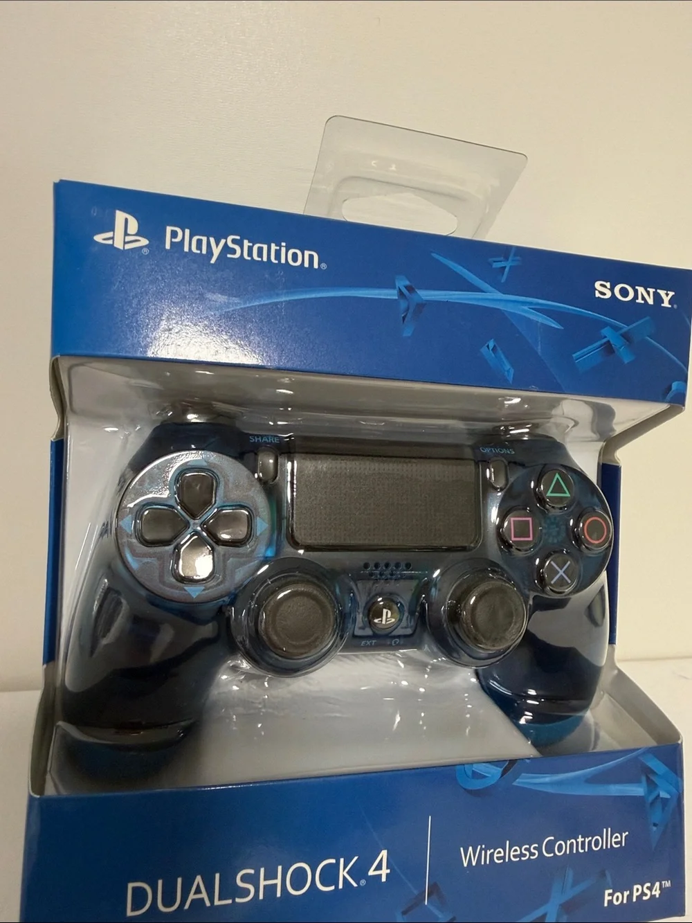 Sony PlayStation DualShock 4 Wireless Controller - transparent Blue